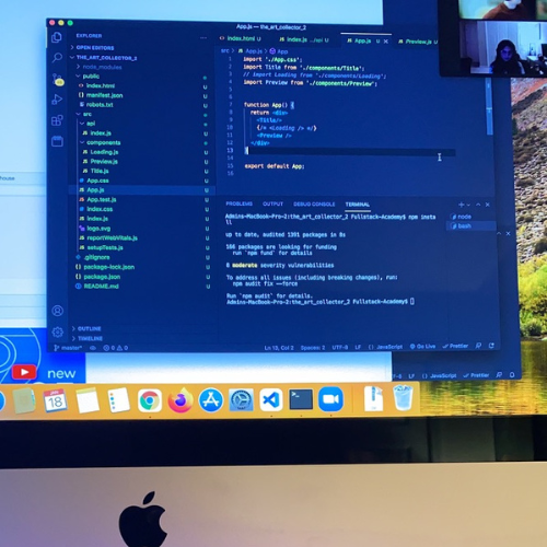 In-class bootcamp coding session